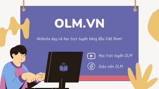 Giới Thiệu Website Dạy Và Học Trực Tuyến Olmvn