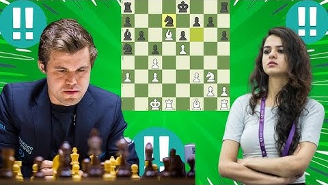 Super Magnus Carlsen vs Tania Sachdev 13