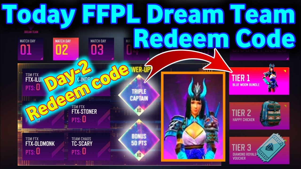 Free Fire Pro League Redeem Code | How To Use FFPL Redeem Code |  FFPL Redeem Code Power Up Redeem.