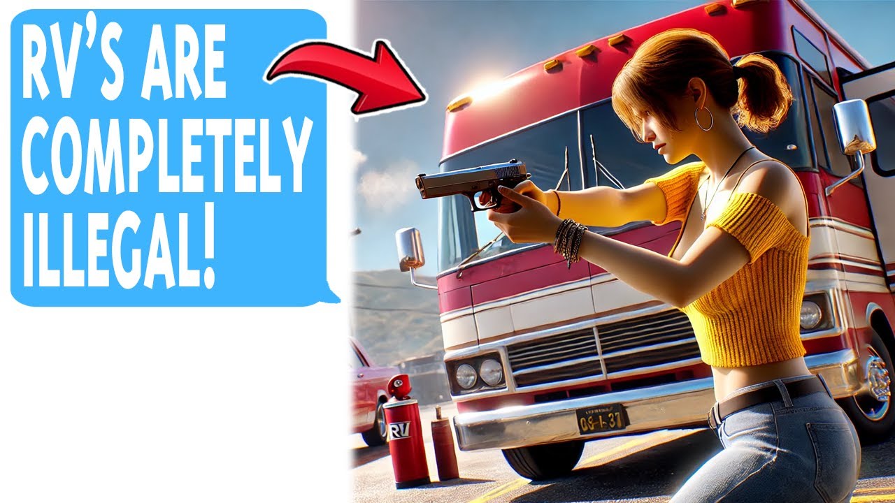 Karen Attacks Me For Owning An RV! Claims Large Vehicles Are Banned!