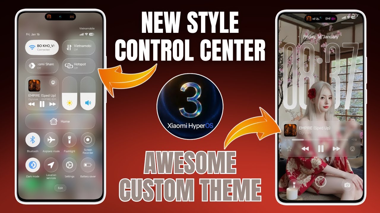 Install New Style Control Center With Awesome Custom Theme On Xiaomi ...