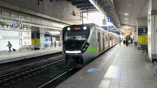 TR EMU900形 区間車5407号 鳳山行き 新左営駅3A番線発車