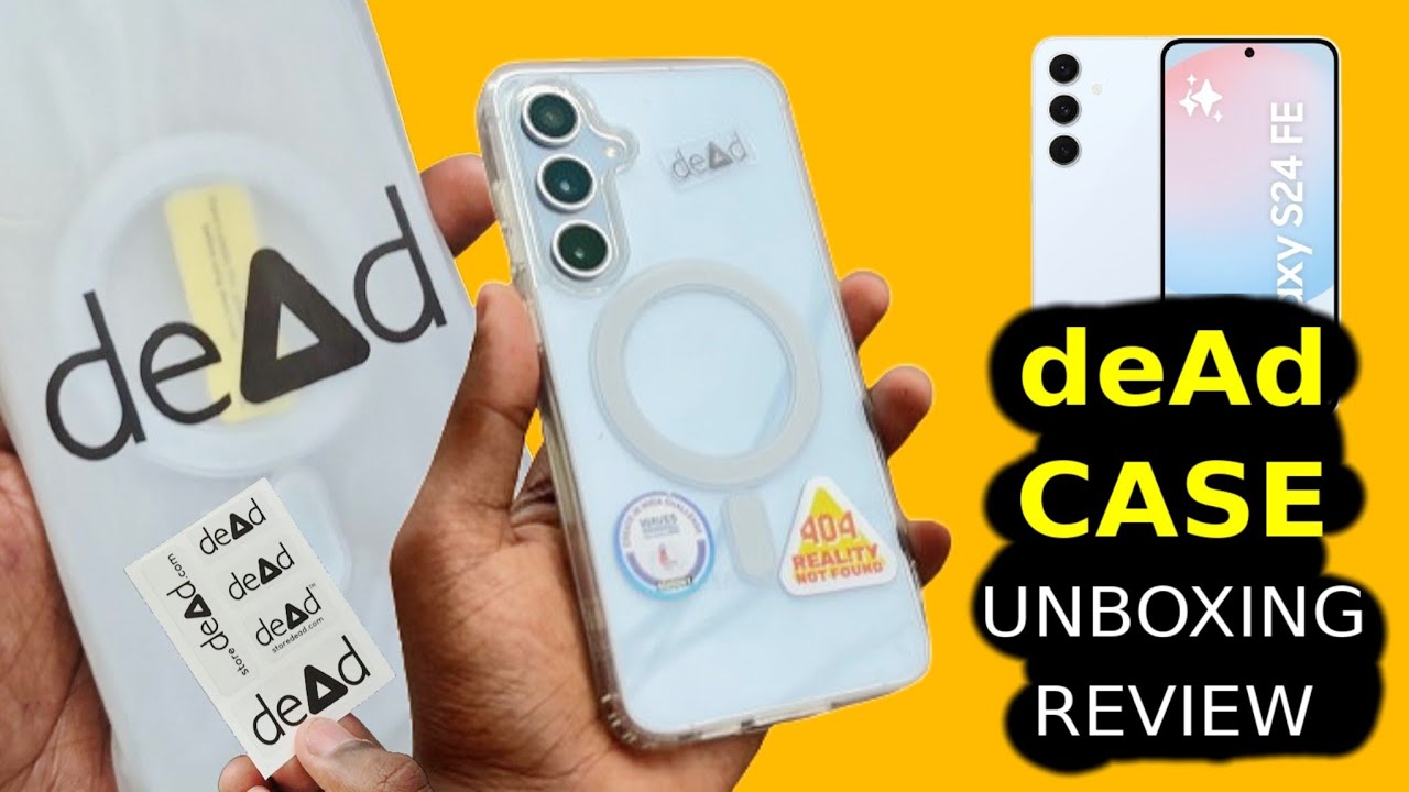 Da4d Case DeAd Case (S24 FE) - UNBOXING & REVIEW ! - YouTube