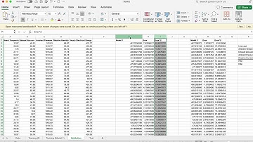 Predicting the electrical energy output of a combined cycle power plant