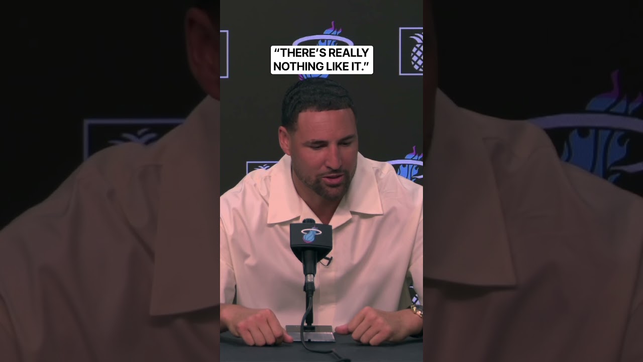 Klay Thompson on joining the Miami Heat