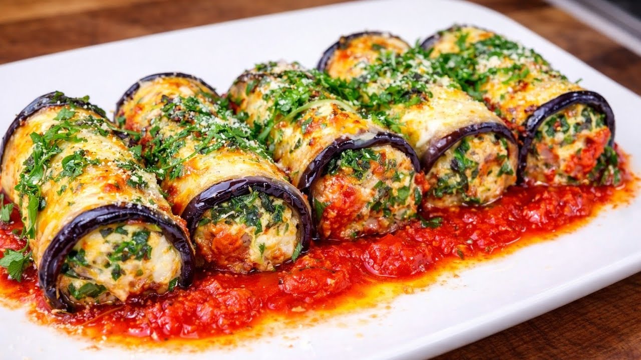 Без жарки! 😍 Баклажаны по-итальянски вкуснее мяса, все от них без ума!