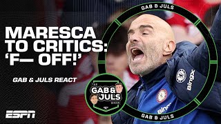 Reacting to Enzo Maresca’s FIERY message to Chelsea’s critics 👀 | ESPN FC