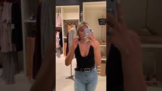 Free People Bodysuit Try On
