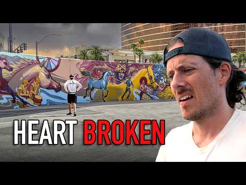 I Built A 200ft Mural In Las Vegas...then Disaster Strikes.