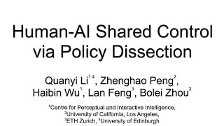 Celebrity Human-AI Shared Control (Long Demo Video) Profile