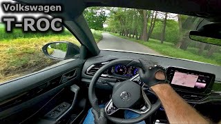 : 2022 Volkswagen T-ROC 2.0 TSI 4Motion DSG (facelift) | POV test drive