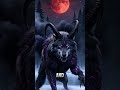 🐺🌑 From an ordinary wolf to an ancient legendary beast… Shadow Fenrir rises beneath the Blood Moon.