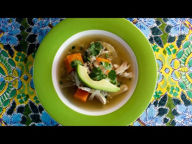 A Mexican Twist on Chicken Noodle Soup | Rachael Ray Show