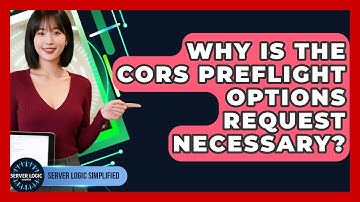 Why Is The CORS Preflight OPTIONS Request Necessary? - Server Logic Simplified