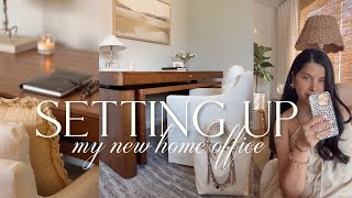 Mi nueva oficina 👩🏻‍💻🪴| Acompáñame a decorar mi nuevo espacio de oficina  con Hulala home!