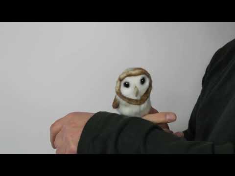 2645 Mini Barn Owl / Schleiereule - FOLKMANIS-PUPPETS