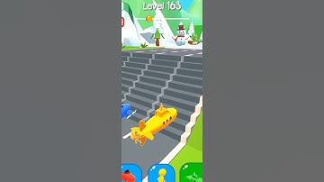 🔥 Shape shifting 🔥 character transformation level 163 #youtubeshorts #gaming #games 🎮❤️