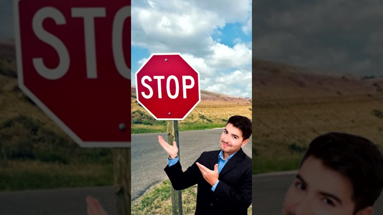 Знак STOP, в каком месте нужно остановиться?