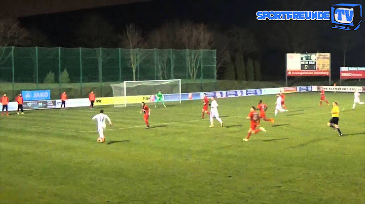 Highlights: FC Wegberg-Beeck - Sportfreunde Lotte (0:2)