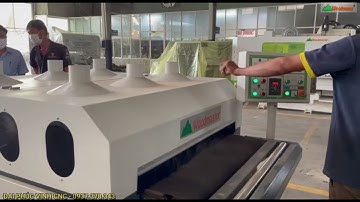 Máy cào cước 4 trục, cào xước gỗ giả cổ WOODMASTER