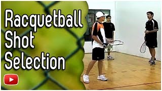 Racquetball Shot Selection and Court Positioning featuring Shane Vanderson