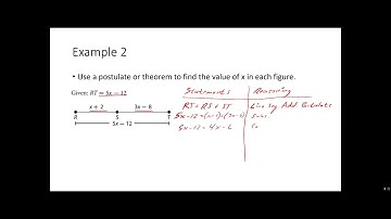 Geometry 1.4 Reasoning and Proof