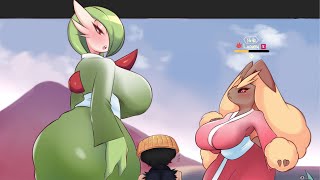 Gardevoir Sharing Her Trainer With Lopunny| SaltyXodium comic