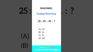 SSC GD Reasoning Practice Set 2026 | SSC GD Analogy Questions | Reasoning Tricks #shorts
