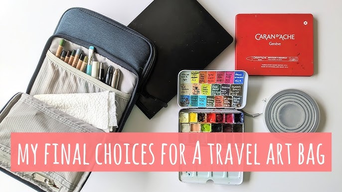 What's in my Travel Art Kit? Art Supplies I am taking to GREECE! 