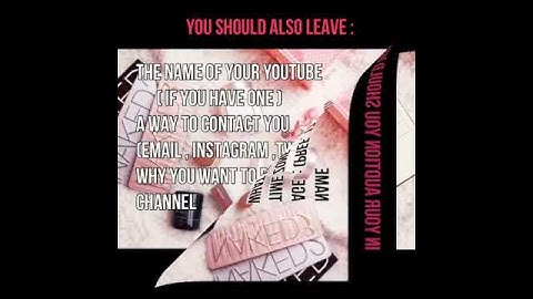 Collab Channel auditions open (2019)