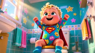 Baby Potty Fun Day Song for Kids | Potty Training Song for Toddlers | Nursery Rhymes