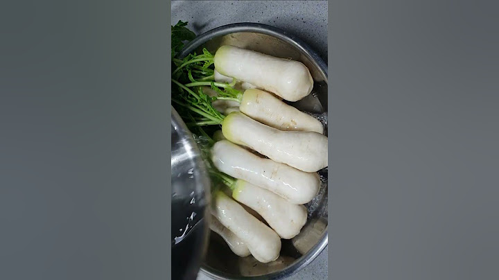 시원한 맛이 일품 너무 쉬운 동치미 알타리 무 동치미 담그는 법