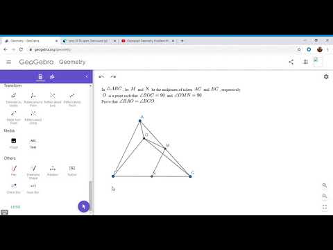 Olympiad Geometry Problem