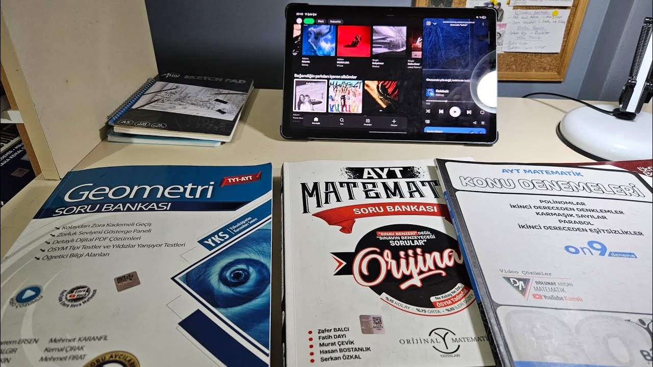 ayt matematik çalışmak çok güzel moraller yerinde