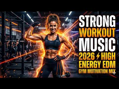 Fitness Music Mix 2026 🔥 Gym Motivation Playlist for Hard Workouts