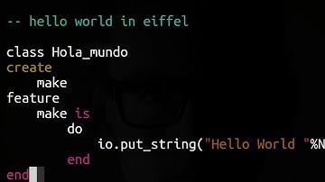 ASMR Programming - Hello World in Eiffel