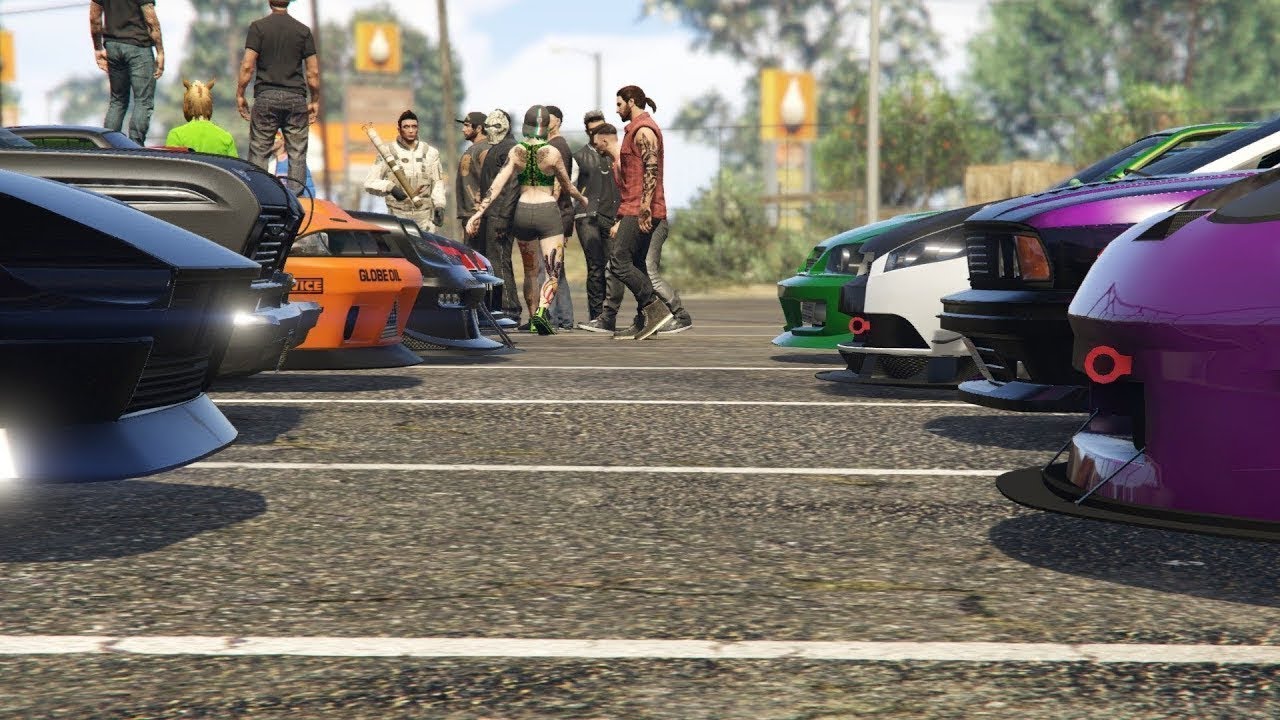 Drag meet gta 5