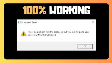 How to FIX Clipboard Error In Excel- SOLVED