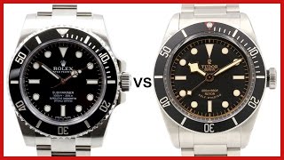 tudor black bay vs rolex submariner