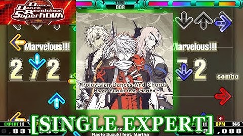 【DDR SN】 Polovtsian Dances And Chorus [SINGLE EXPERT] 譜面確認＋クラップ