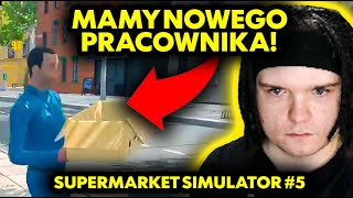 MAMY KOLEJNEGO PRACOWNIKA! (Supermarket Simulator #5) screenshot 4