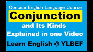 Conjunction and its types Explained in one Lecture  Urdu/Hindi