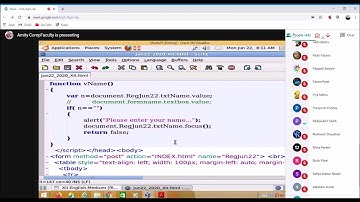 onfocus function textbox Kompozer HTML forms validation