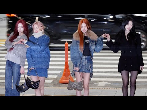 있지(ITZY) 'AAA 어워즈' 출국｜Airport Departure｜231213 인천공항