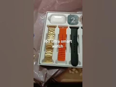 I60 ultra smart watch - YouTube