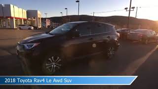 2018 Toyota Rav4 Le Awd Suv LE AWD SUV TT09605Y