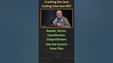 What are the four Java I/O base classes? - Cracking the Java Coding Interview