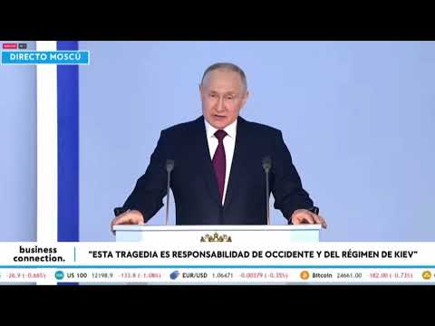 Putin advierte: "Cuantos m&aacute;s misiles se suministren a Ucrania m&aacute;s lejos tendremos que llegar"