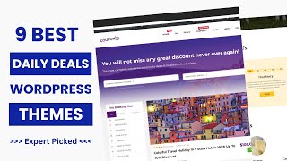 9 Best Daily Deals, Group Buying, and Groupon Clone WordPress Themes 2026 Wealth