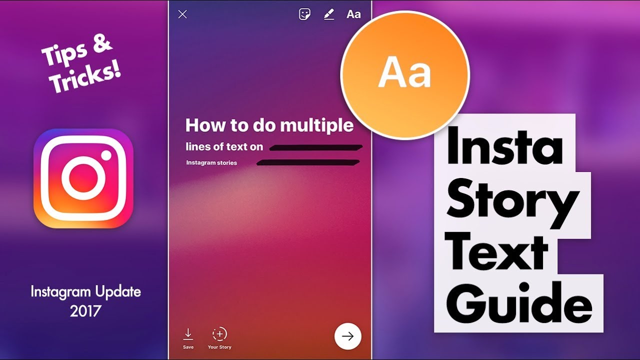 How To Add Text In Instagram Stories YouTube